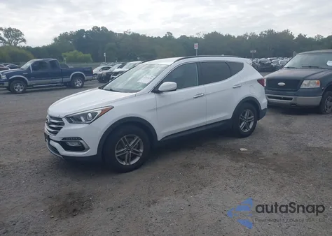 2017 Hyundai Santa Fe Sport 2.4L из США, поврежденный, VIN 5XYZU3LB1HG385942